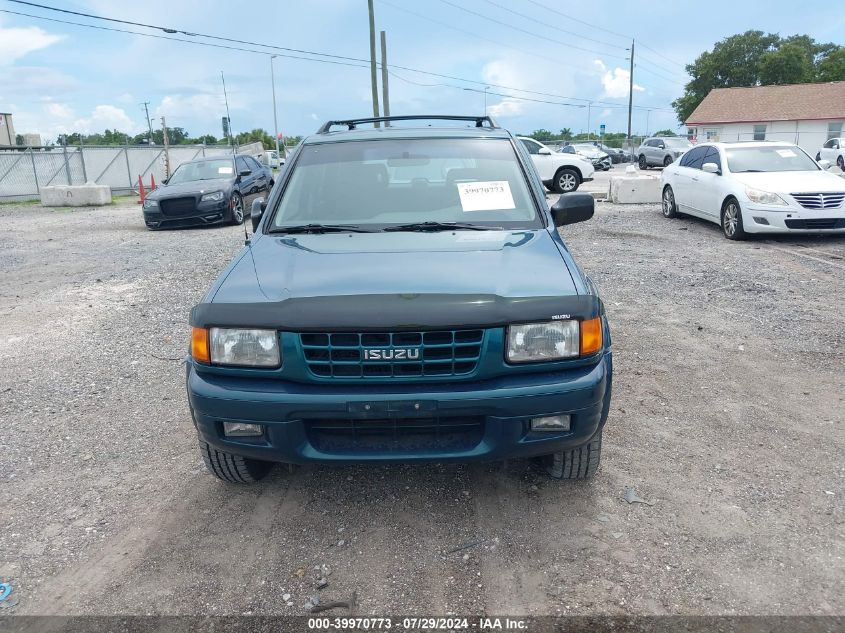 1998 Isuzu Rodeo Ls/S VIN: 4S2CK58W4W4361394 Lot: 39970773