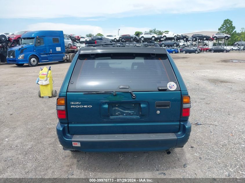 1998 Isuzu Rodeo Ls/S VIN: 4S2CK58W4W4361394 Lot: 39970773