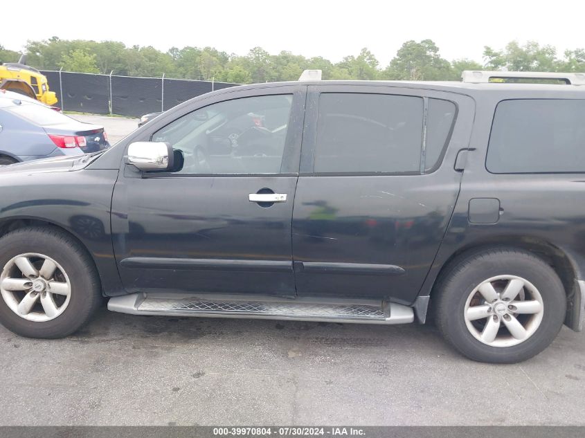 2004 Nissan Armada Se/Le VIN: 5N1AA08A44N724714 Lot: 39970804