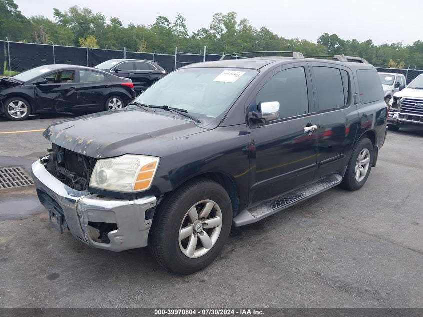2004 Nissan Armada Se/Le VIN: 5N1AA08A44N724714 Lot: 39970804