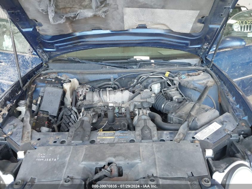 2005 Buick Lacrosse Cxl VIN: 2G4WD532551294754 Lot: 39970835