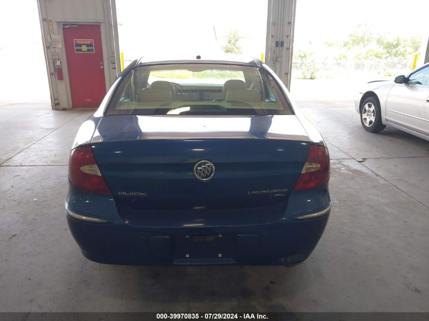 2005 Buick Lacrosse Cxl VIN: 2G4WD532551294754 Lot: 39970835