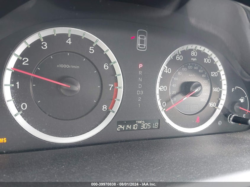 2009 Honda Accord 2.4 Lx VIN: 1HGCP263X9A179081 Lot: 39970838