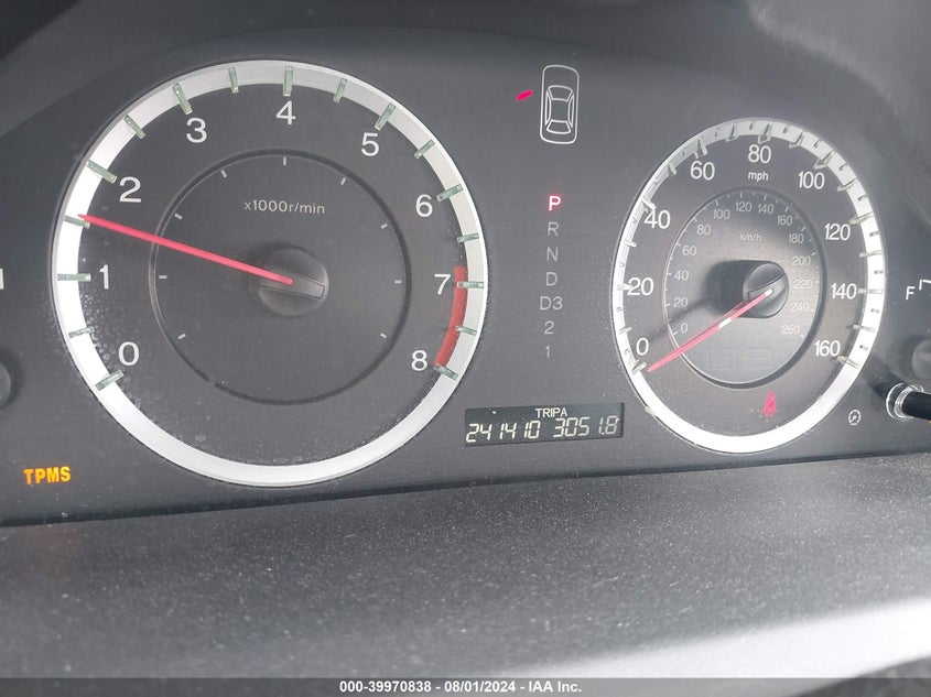 2009 Honda Accord 2.4 Lx VIN: 1HGCP263X9A179081 Lot: 39970838