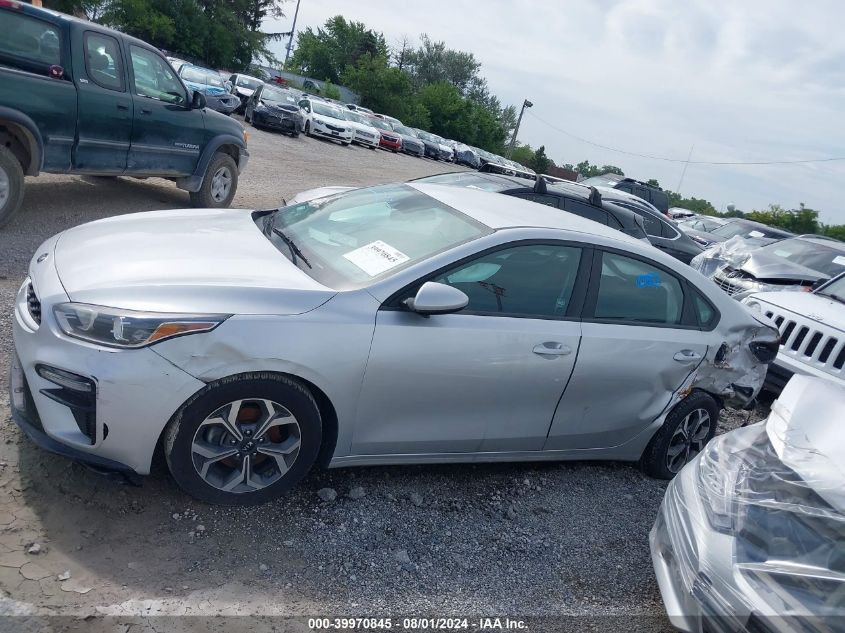 2021 Kia Forte Lxs VIN: 3KPF24AD9ME345862 Lot: 39970845