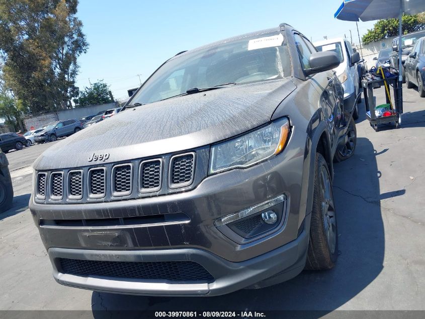 2021 JEEP COMPASS 80TH EDITION - 3C4NJDEB6MT561140