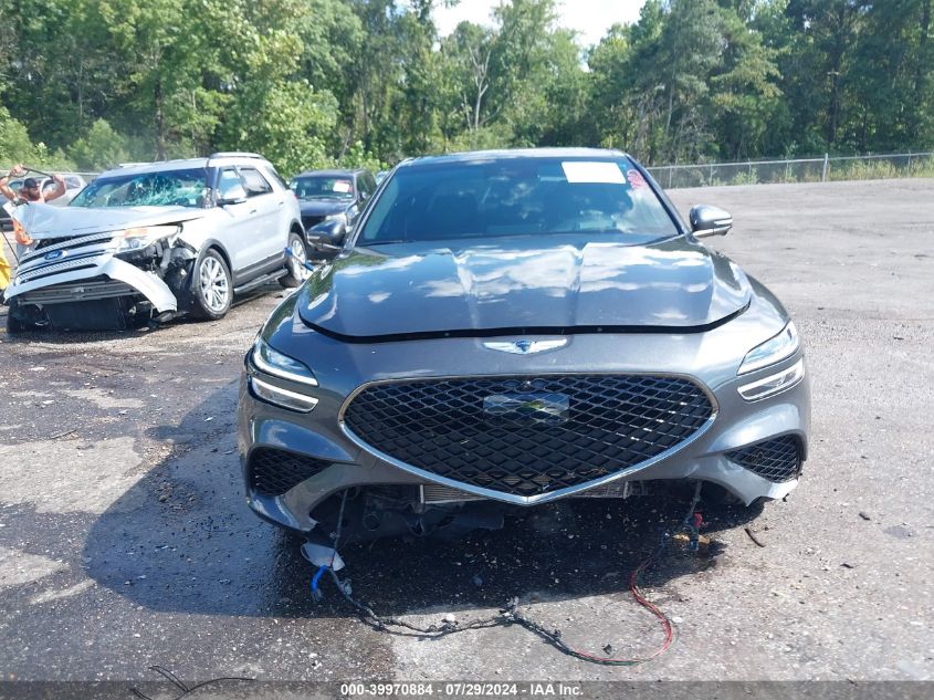 2022 Genesis G70 3.3T Rwd VIN: KMTG54TEXNU084120 Lot: 39970884