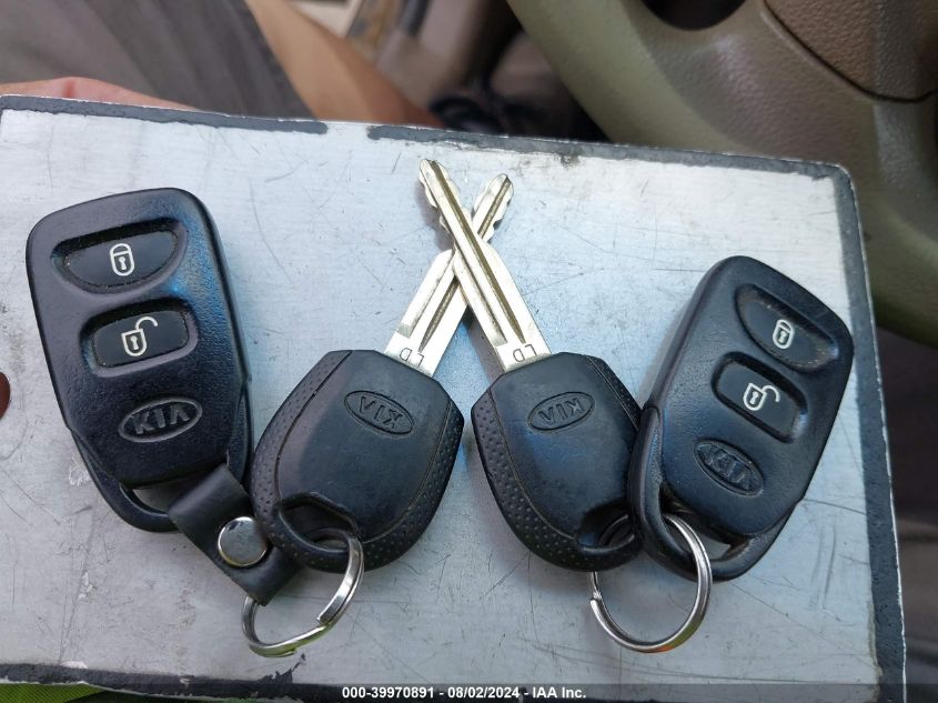 2009 Kia Sportage Lx VIN: KNDJF724597627180 Lot: 39970891