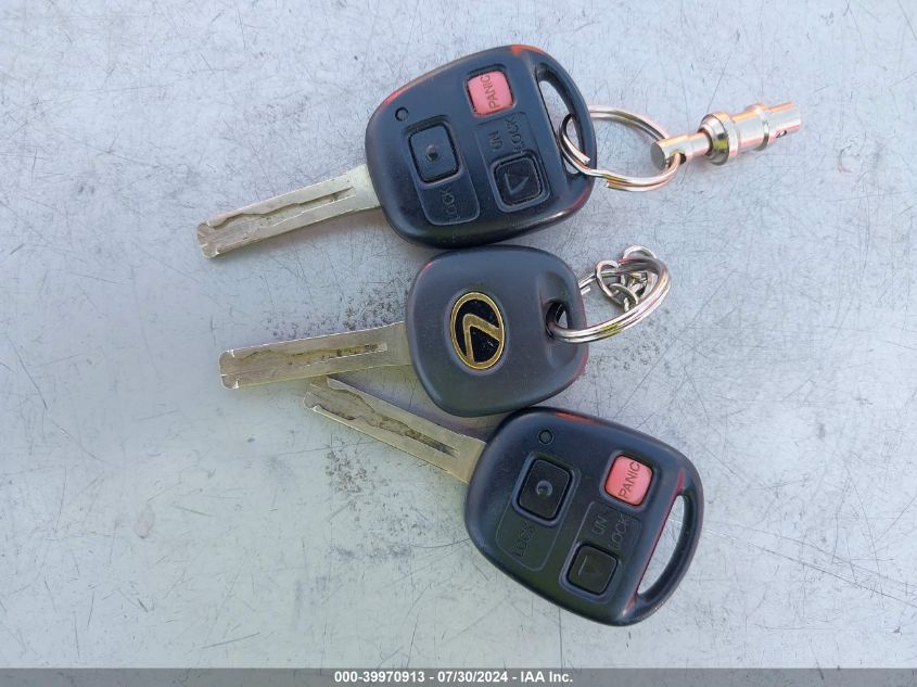 2000 Lexus Rx 300 VIN: JT6GF10U3Y0045717 Lot: 39970913