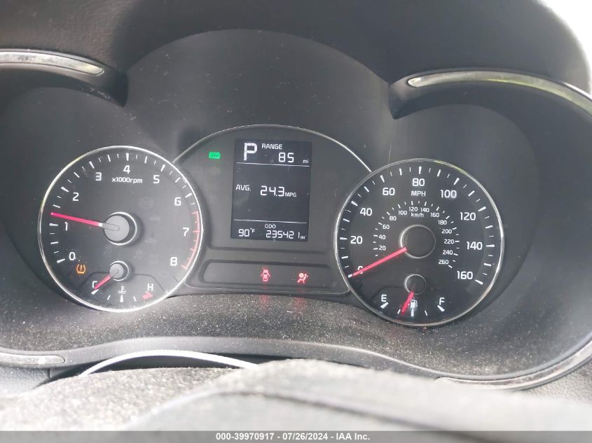 2017 Kia Forte Lx VIN: 3KPFK4A72HE072277 Lot: 39970917