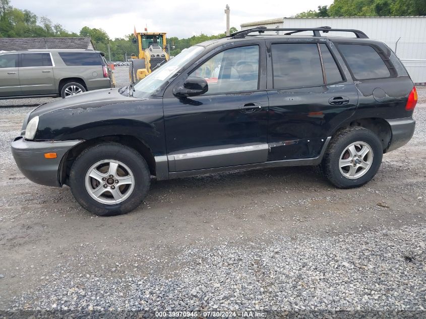 2004 Hyundai Santa Fe Gls VIN: KM8SC73D24U569207 Lot: 39970945