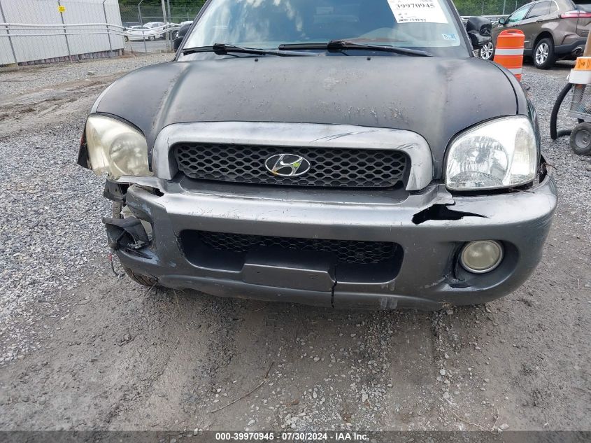 2004 Hyundai Santa Fe Gls VIN: KM8SC73D24U569207 Lot: 39970945