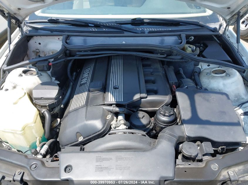 2001 BMW 325I VIN: WBAAV33491FU85224 Lot: 39970953