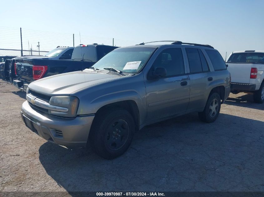 2006 Chevrolet Trailblazer Ls VIN: 1GNDT13S162205472 Lot: 39970987