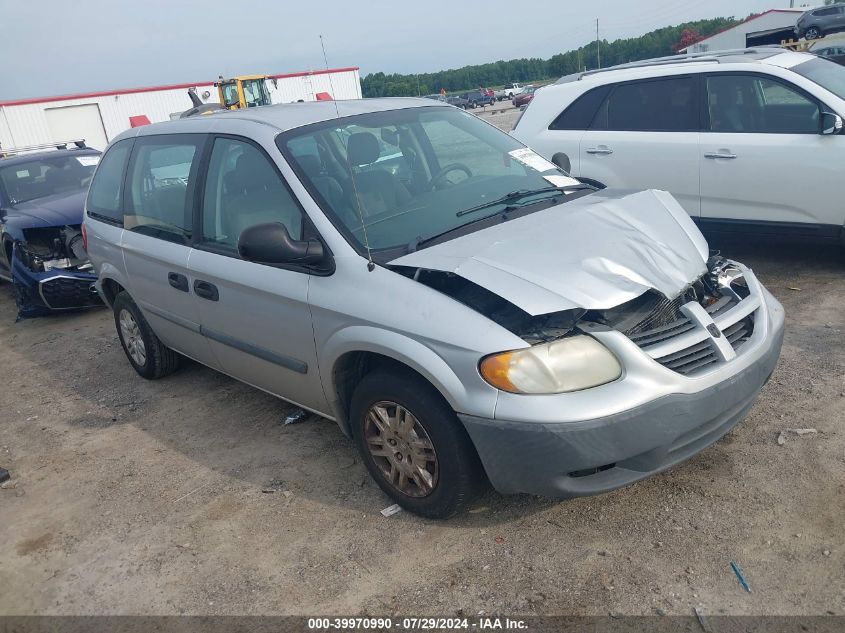 2006 Dodge Caravan Se VIN: 1D4GP25E56B725040 Lot: 39970990