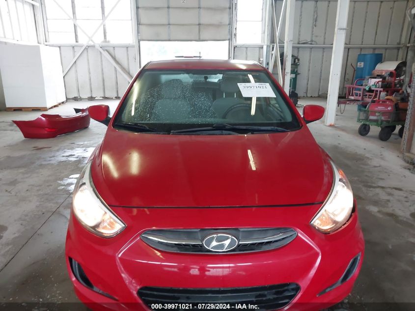 2017 Hyundai Accent Se VIN: KMHCT4AEXHU206352 Lot: 39971021