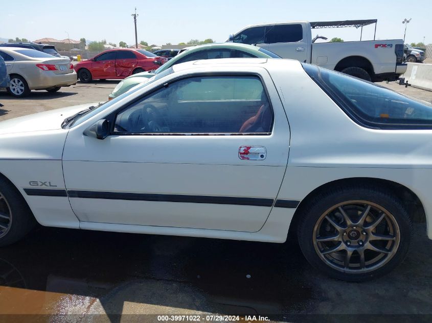 1986 Mazda Rx7 VIN: JM1FC3316G0108057 Lot: 39971022