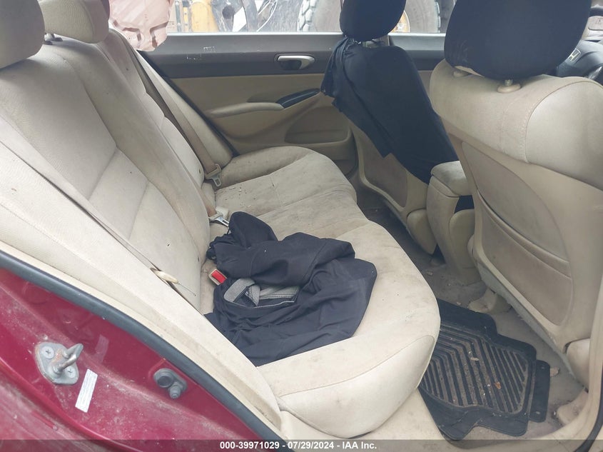 2007 Honda Civic Lx VIN: 2HGFA16577H501071 Lot: 39971029