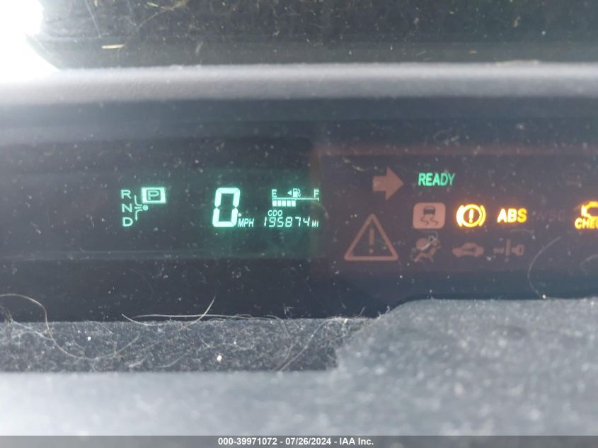 2006 Toyota Prius VIN: JTDKB20U567531163 Lot: 39971072