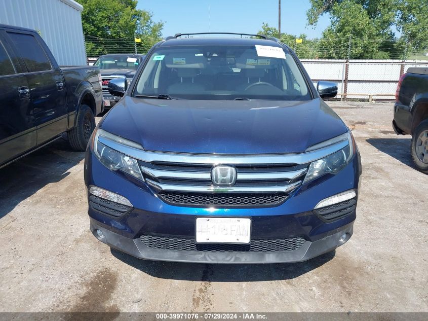 2017 Honda Pilot Elite VIN: 5FNYF6H03HB079895 Lot: 39971076
