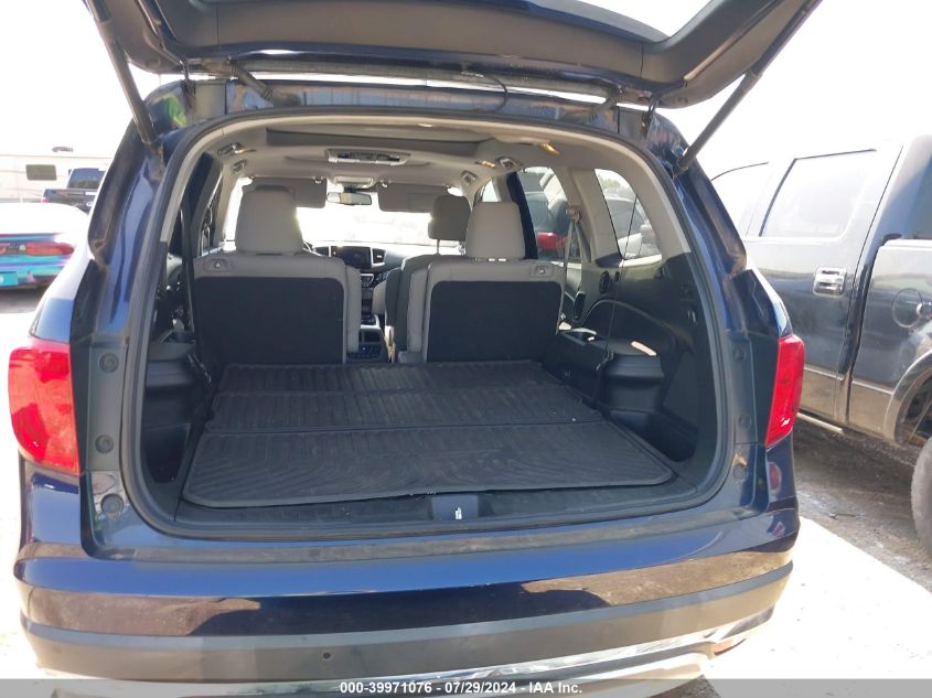 2017 Honda Pilot Elite VIN: 5FNYF6H03HB079895 Lot: 39971076