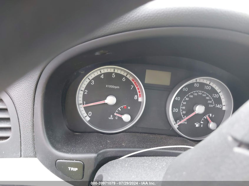 2008 Hyundai Accent Gls VIN: KMHCN46C48U196340 Lot: 39971079