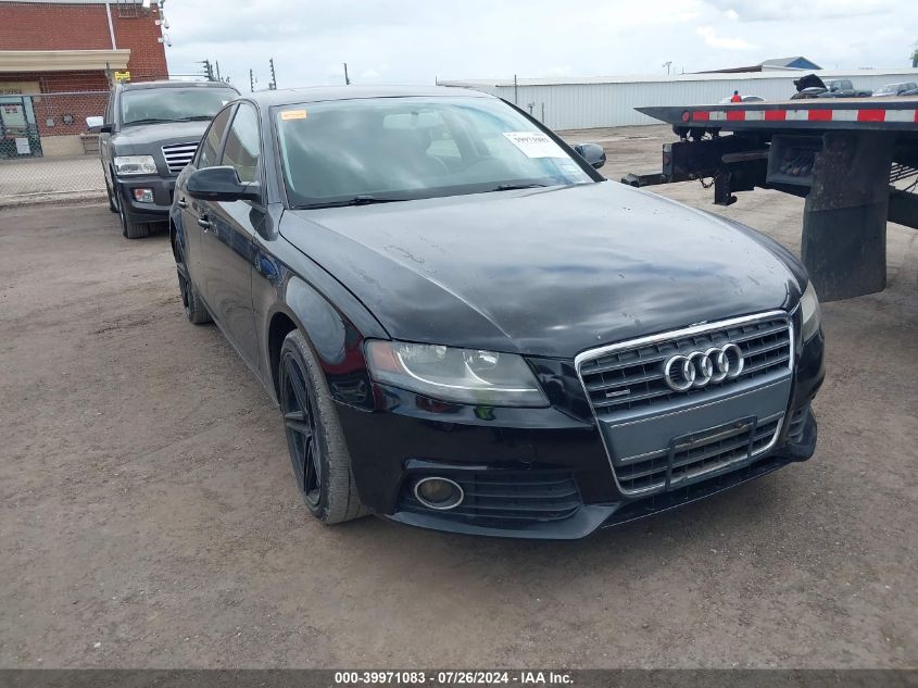 2011 Audi A4 Premium VIN: WAUAFAFL4BN012438 Lot: 39971083
