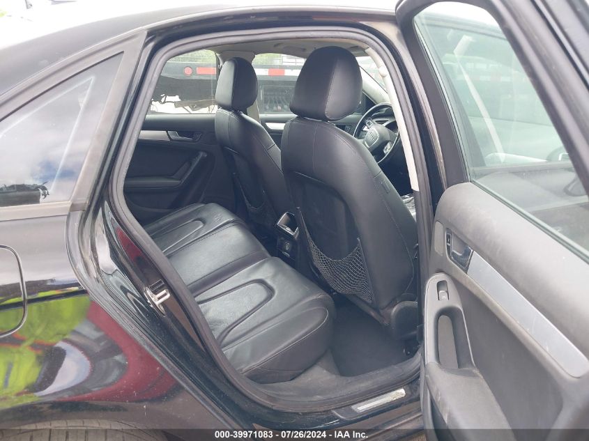 2011 Audi A4 Premium VIN: WAUAFAFL4BN012438 Lot: 39971083