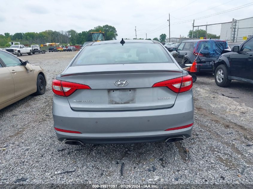 2015 Hyundai Sonata Limited VIN: 5NPE34AF8FH097189 Lot: 39971097