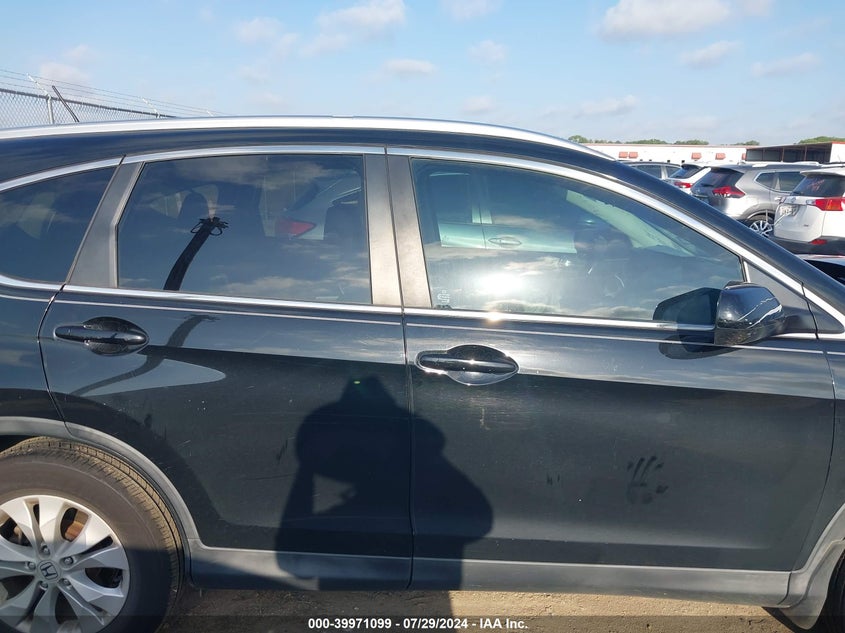 2014 Honda Cr-V Ex-L VIN: 2HKRM3H74EH563755 Lot: 39971099