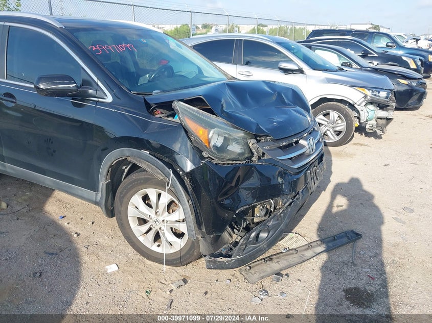 2014 Honda Cr-V Ex-L VIN: 2HKRM3H74EH563755 Lot: 39971099