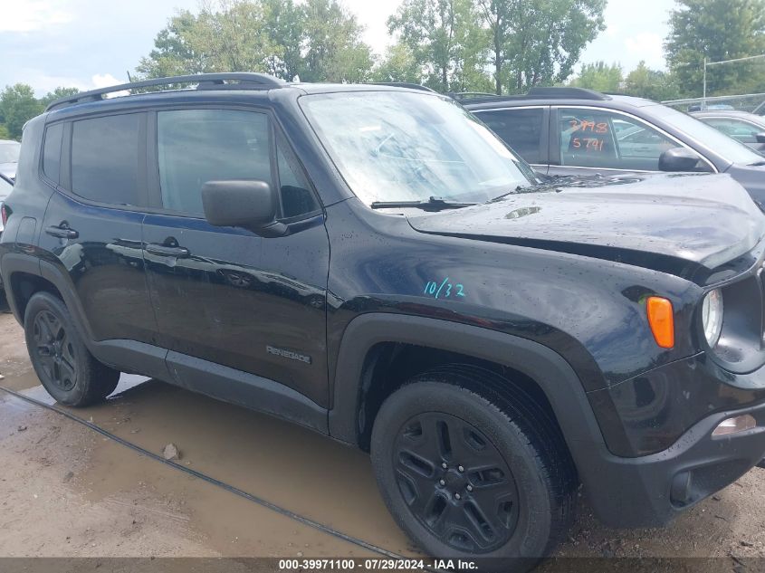 2020 Jeep Renegade Upland 4X4 VIN: ZACNJBAB6LPL26413 Lot: 39971100