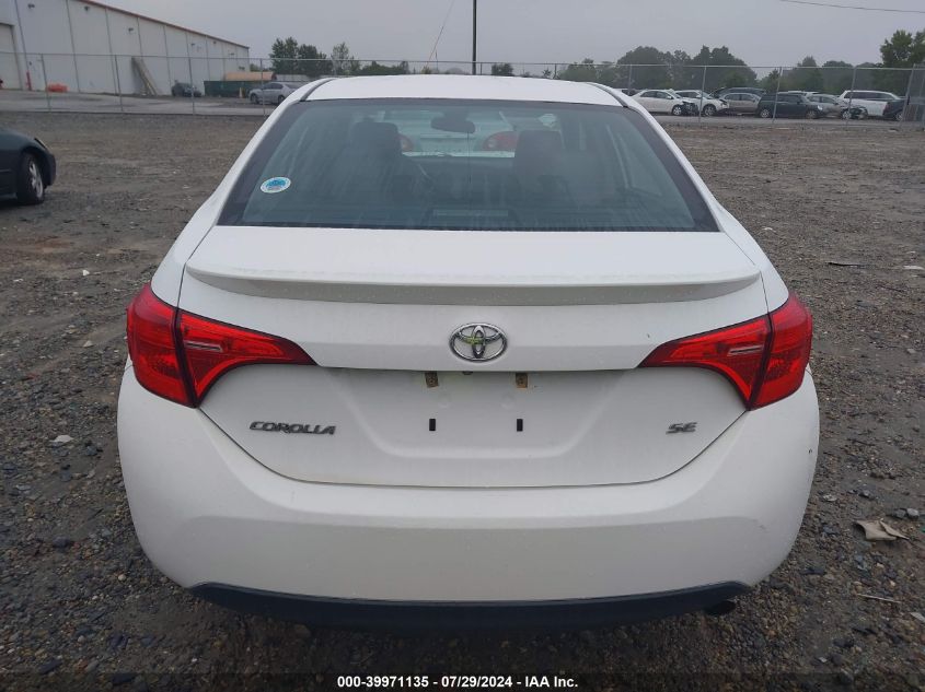 2017 Toyota Corolla Se VIN: 2T1BURHE3HC799100 Lot: 39971135