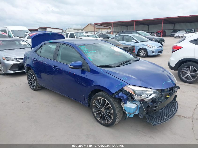 2015 TOYOTA COROLLA S PLUS - 5YFBURHE6FP361331