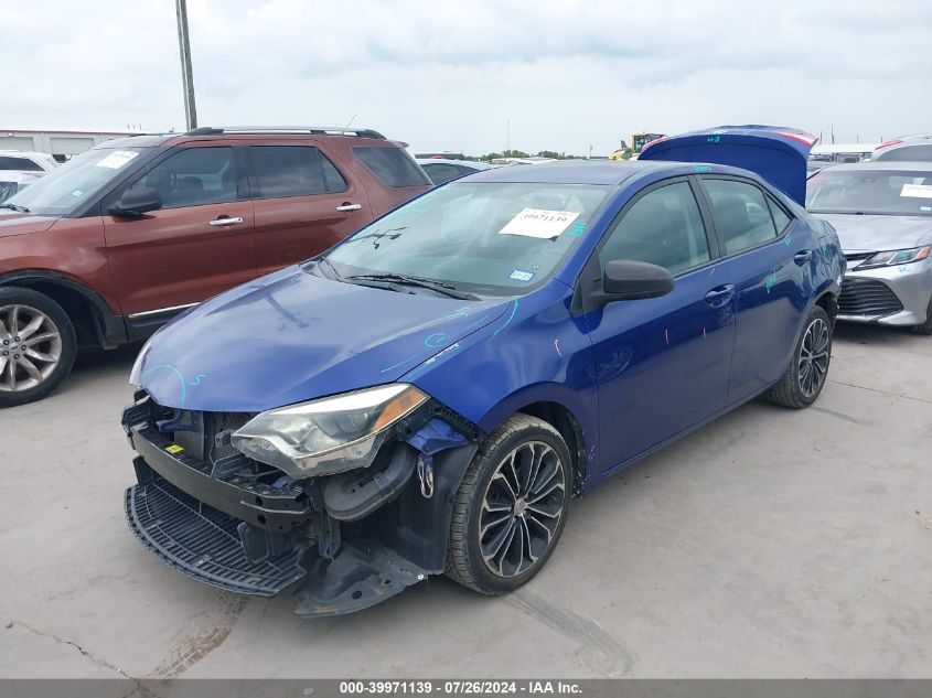 2015 TOYOTA COROLLA S PLUS - 5YFBURHE6FP361331