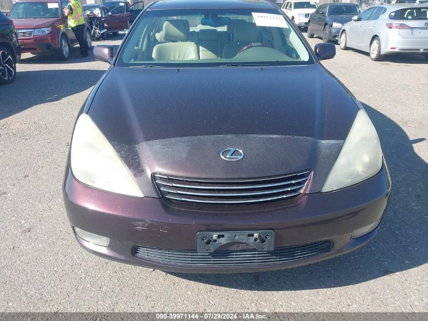 2003 Lexus Es 300 VIN: JTHBF30G530136908 Lot: 39971144