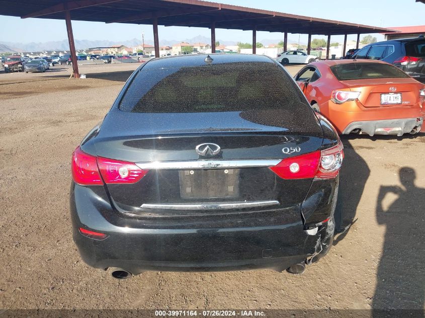 2014 Infiniti Q50 Premium VIN: JN1BV7AP6EM683582 Lot: 39971164