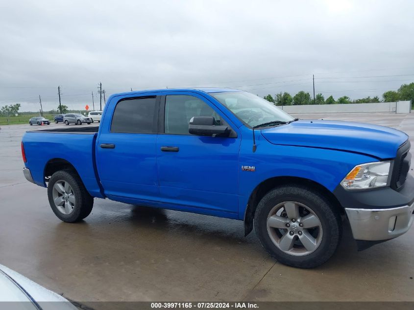 2018 Ram 1500 Big Horn 4X4 5'7 Box VIN: 1C6RR7LT4JS298478 Lot: 39971165