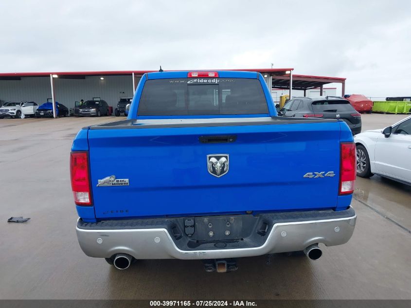 2018 Ram 1500 Big Horn 4X4 5'7 Box VIN: 1C6RR7LT4JS298478 Lot: 39971165