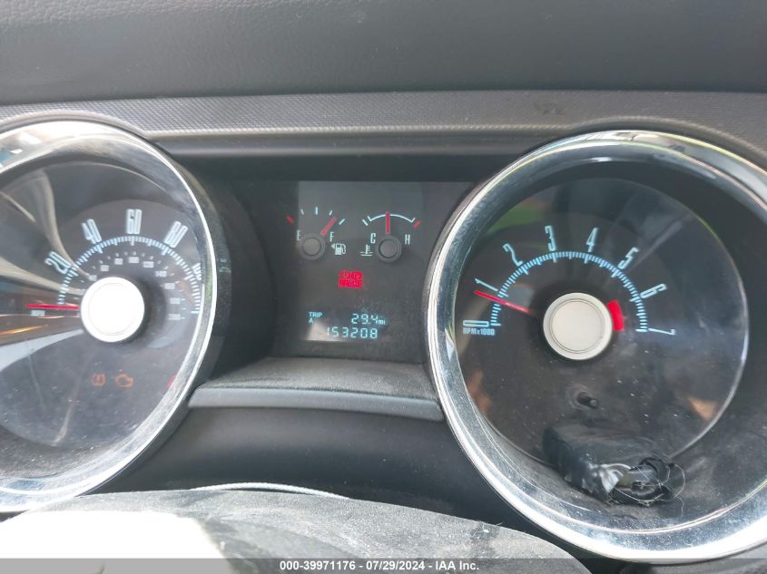 2010 Ford Mustang V6/V6 Premium VIN: 1ZVBP8AN4A5140261 Lot: 39971176