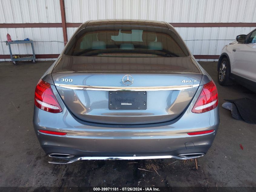 2018 Mercedes-Benz E 300 4Matic VIN: WDDZF4KB3JA312469 Lot: 39971181