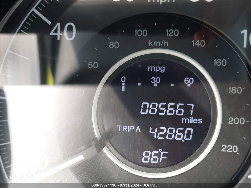 2014 Honda Cr-V Lx VIN: 2HKRM3H3XEH524875 Lot: 39971196