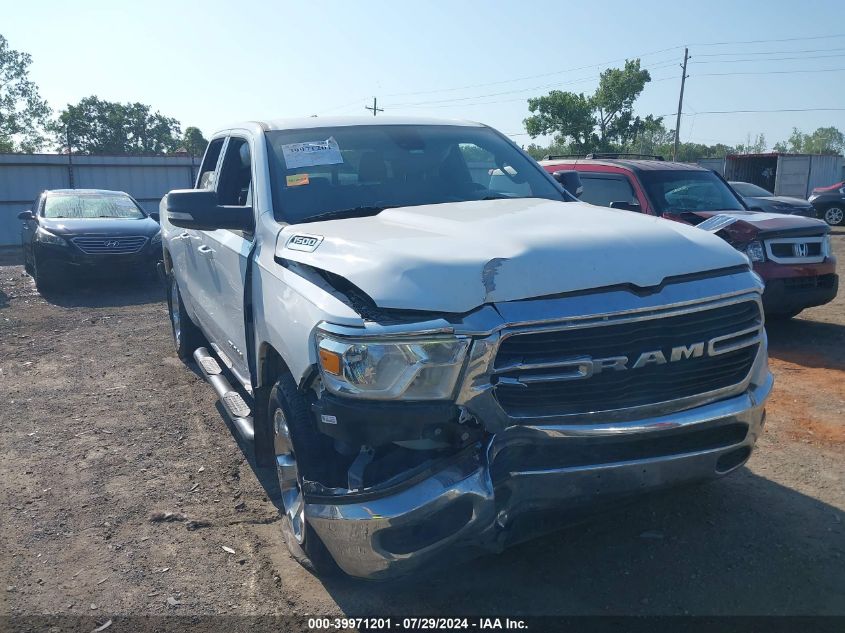 2021 Ram 1500 Big Horn Quad Cab 4X2 6'4 Box VIN: 1C6RREBGXMN584945 Lot: 39971201