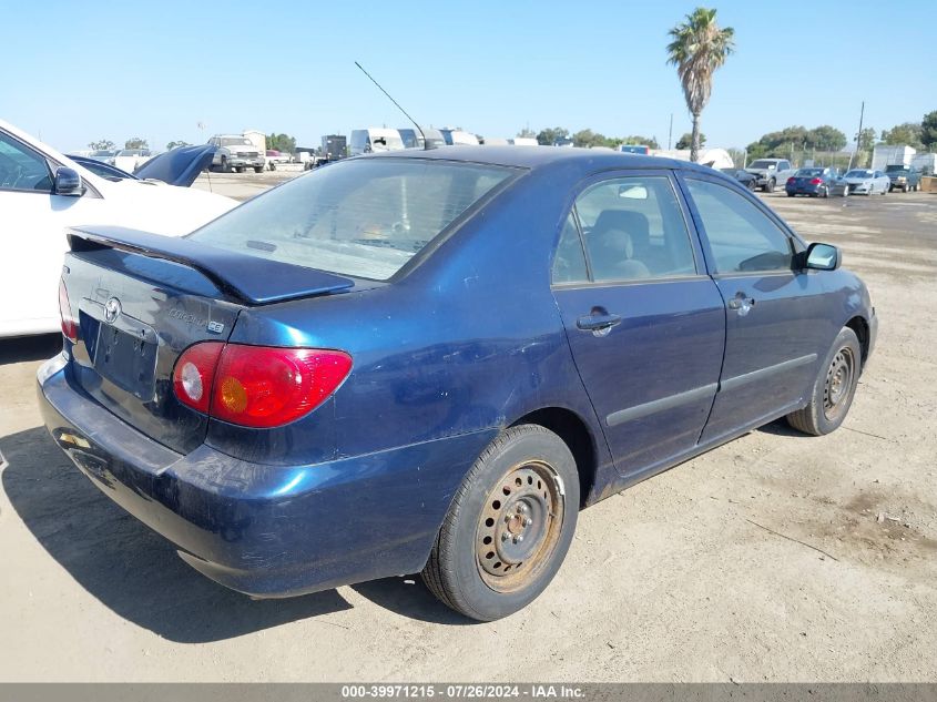 2004 Toyota Corolla Ce VIN: 1NXBR32E14Z237891 Lot: 39971215