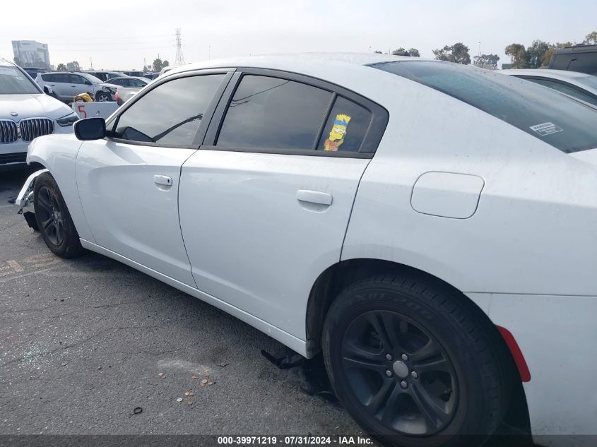 2018 Dodge Charger Sxt Rwd VIN: 2C3CDXBGXJH281200 Lot: 39971219