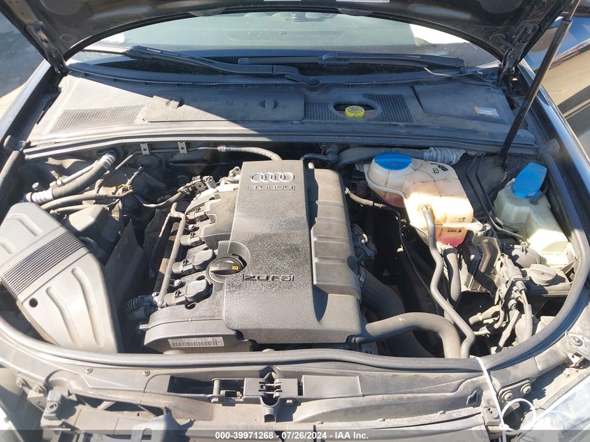 2008 Audi A4 2.0T VIN: WAUDF48H98K013294 Lot: 39971268