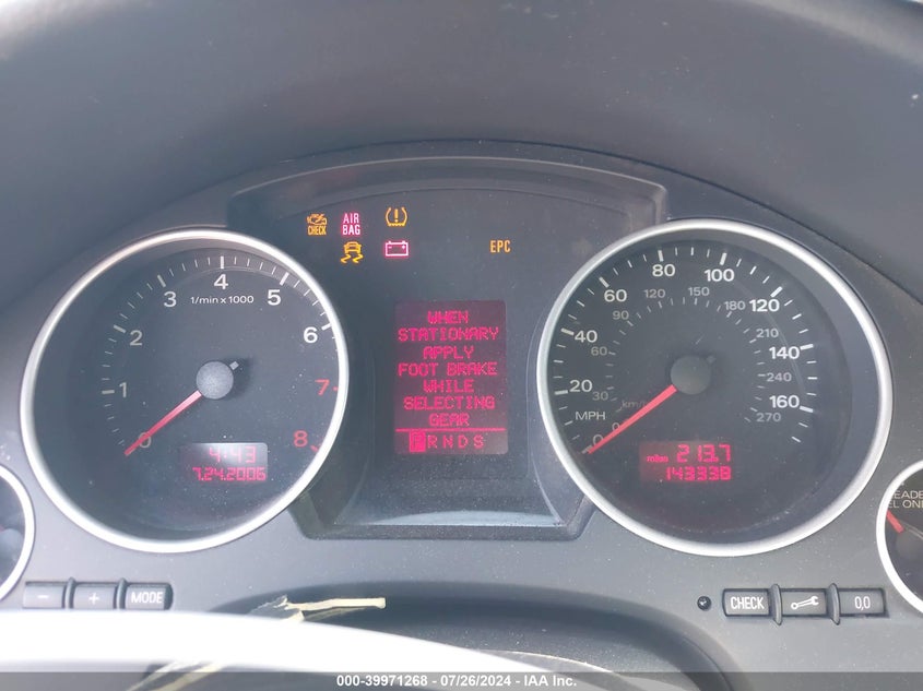 2008 Audi A4 2.0T VIN: WAUDF48H98K013294 Lot: 39971268