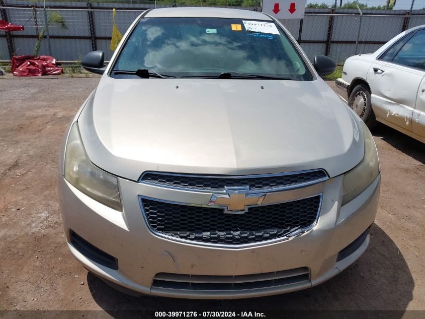 2012 Chevrolet Cruze Ls VIN: 1G1PC5SH6C7322961 Lot: 39971276