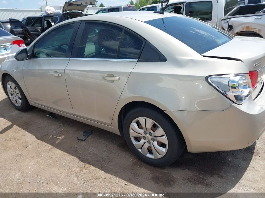2012 Chevrolet Cruze Ls VIN: 1G1PC5SH6C7322961 Lot: 39971276
