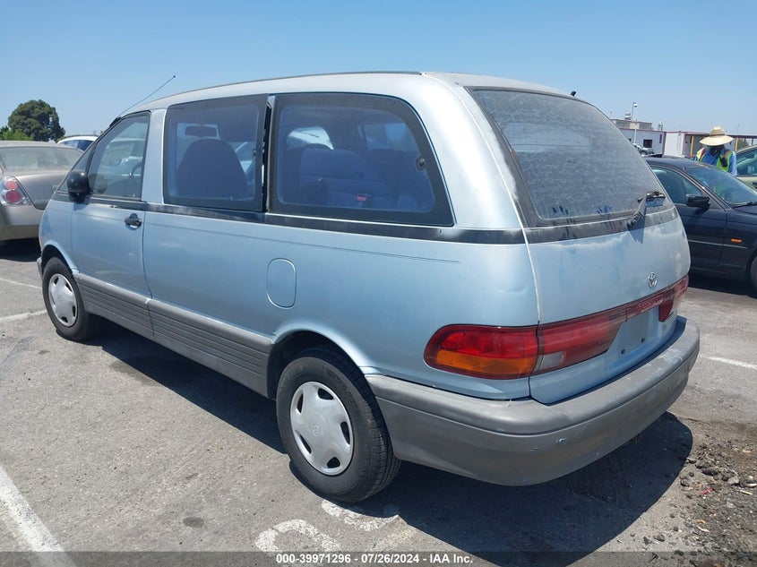 1991 Toyota Previa Dlx VIN: JT3AC11RXM0017011 Lot: 39971296